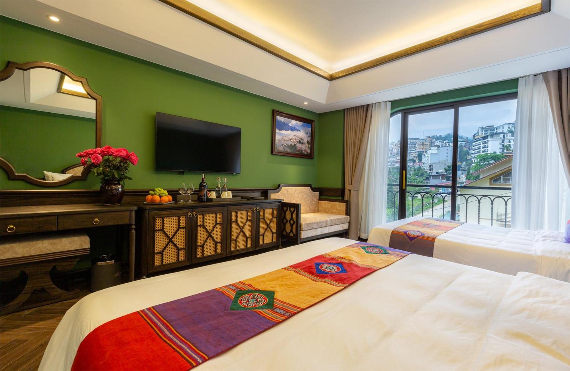 Fansipan View Hotel Sapa Exteriér fotografie