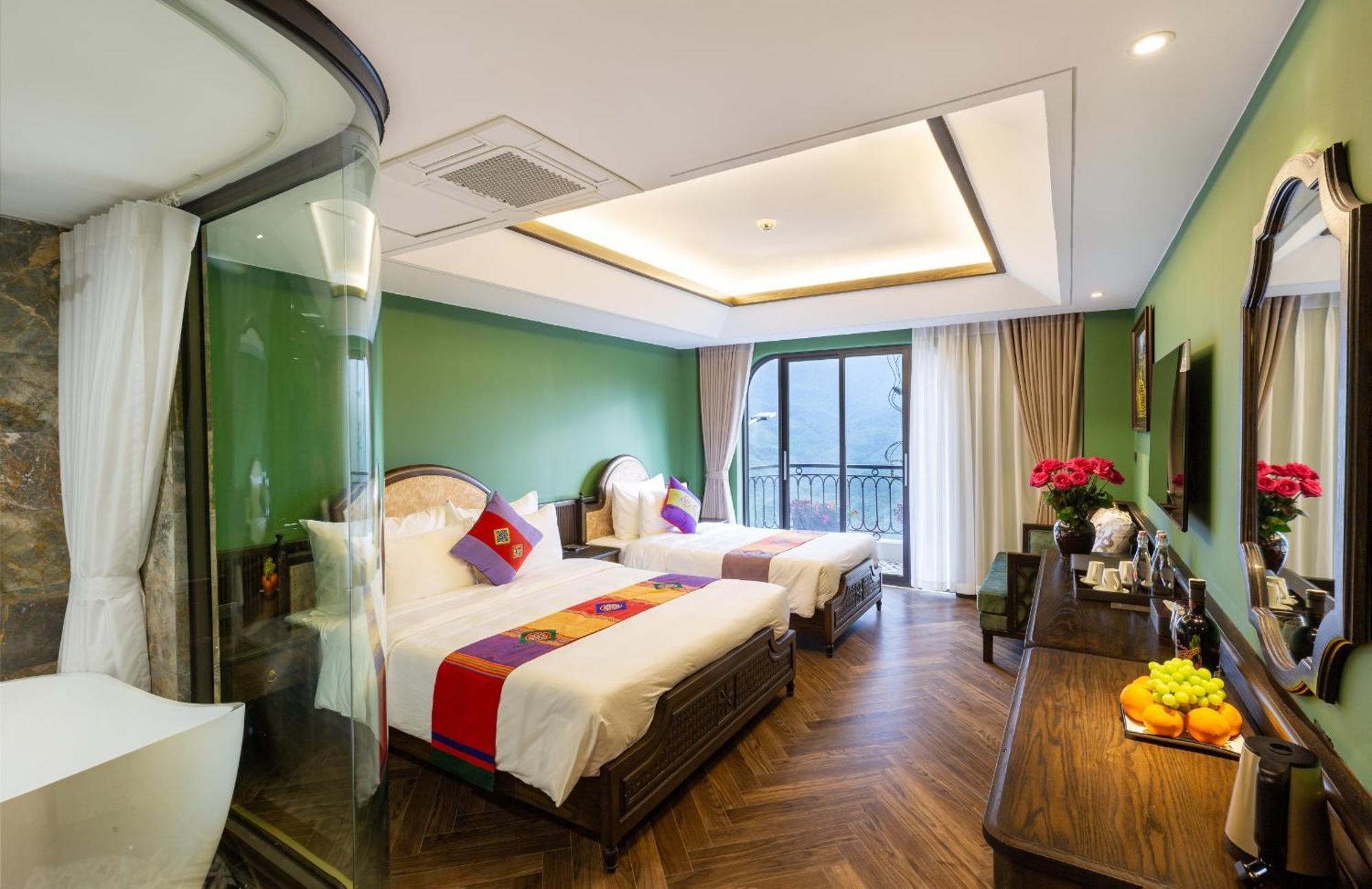 Fansipan View Hotel Sapa Exteriér fotografie