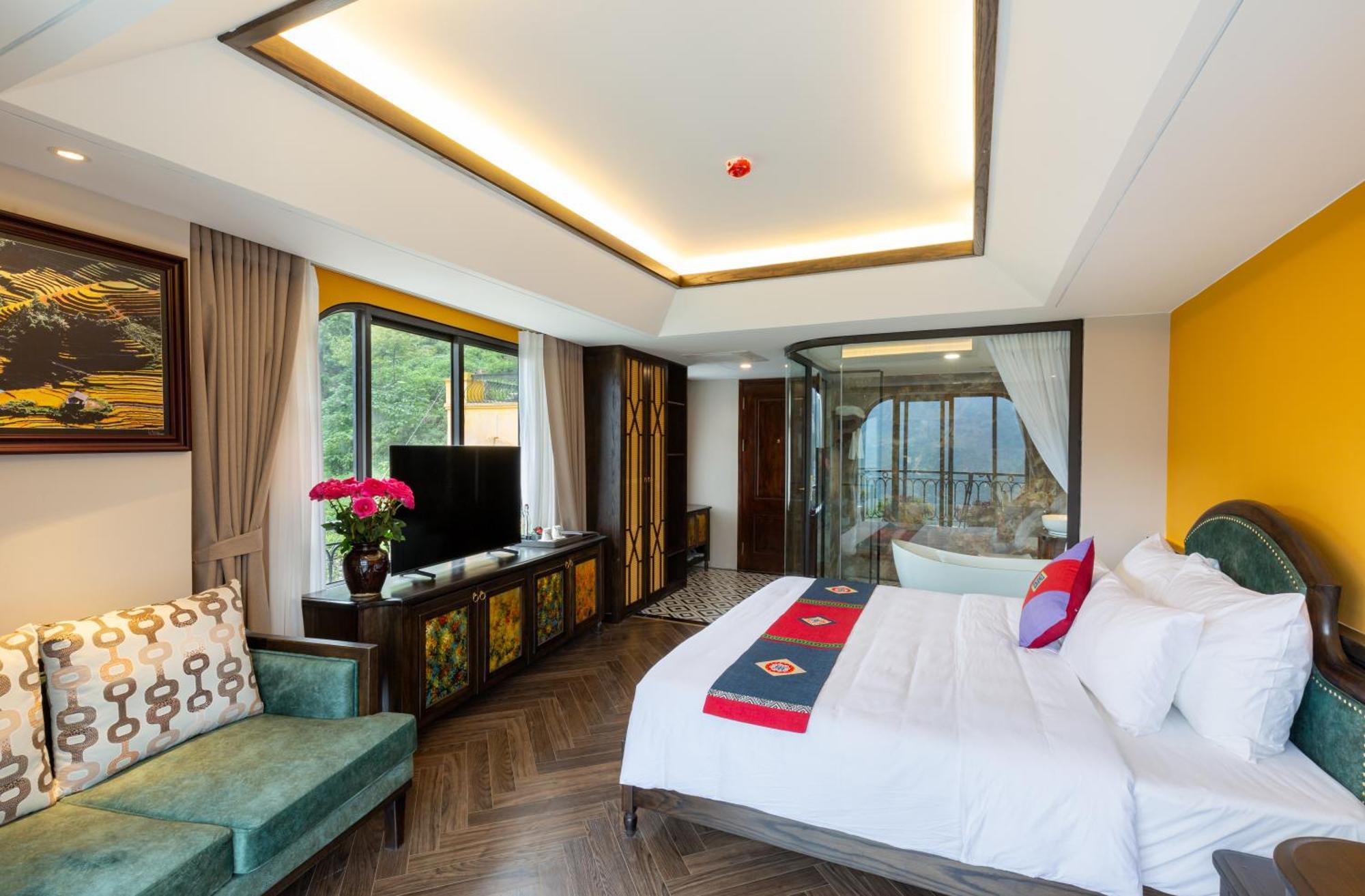 Fansipan View Hotel Sapa Exteriér fotografie